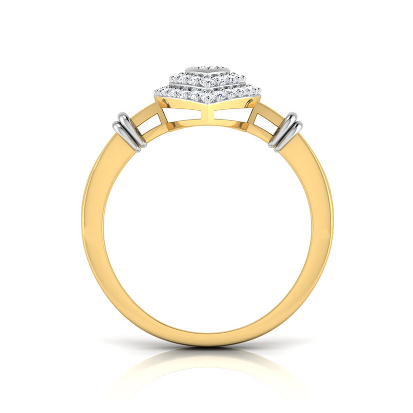 Kiri Marquis Cluster Diamond Ring