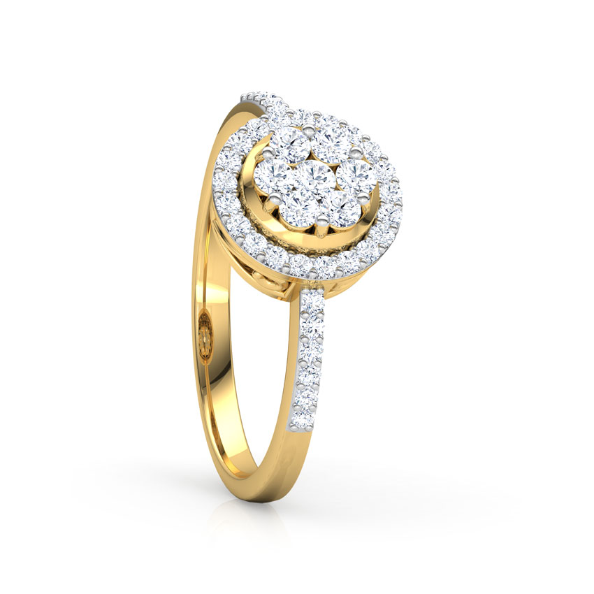 Kisha Moon & Orbit Diamond Ring Kisha Moon & Orbit Diamond Ring