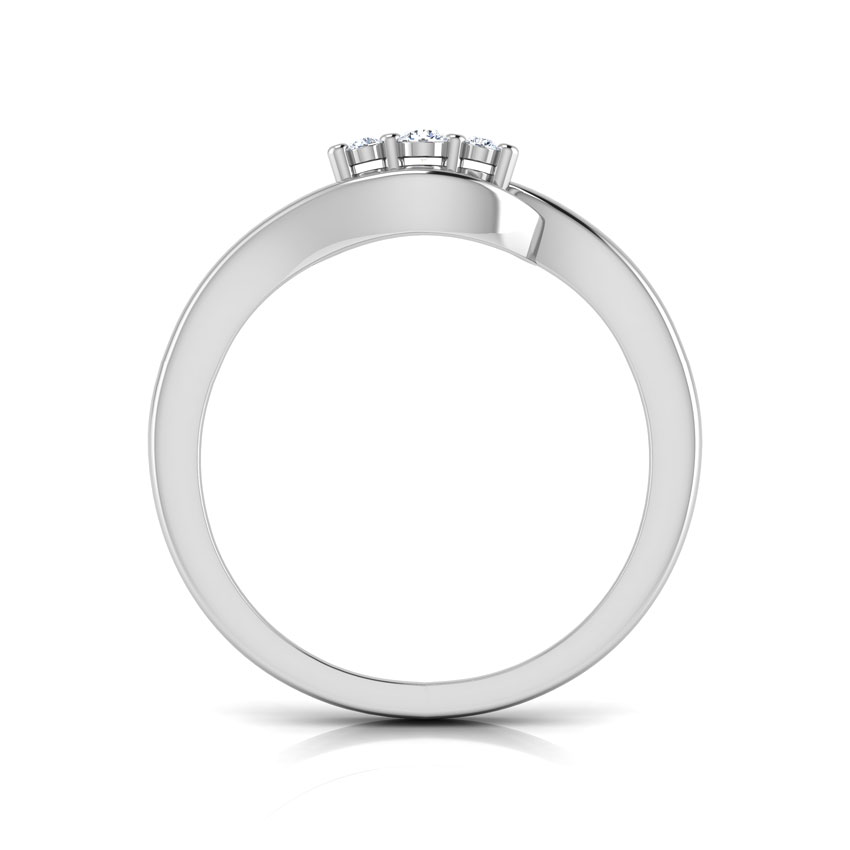 Lucia 3 Stone Diamond Ring