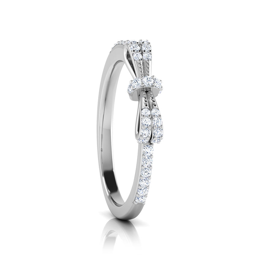 Kya Bow Diamond Ring