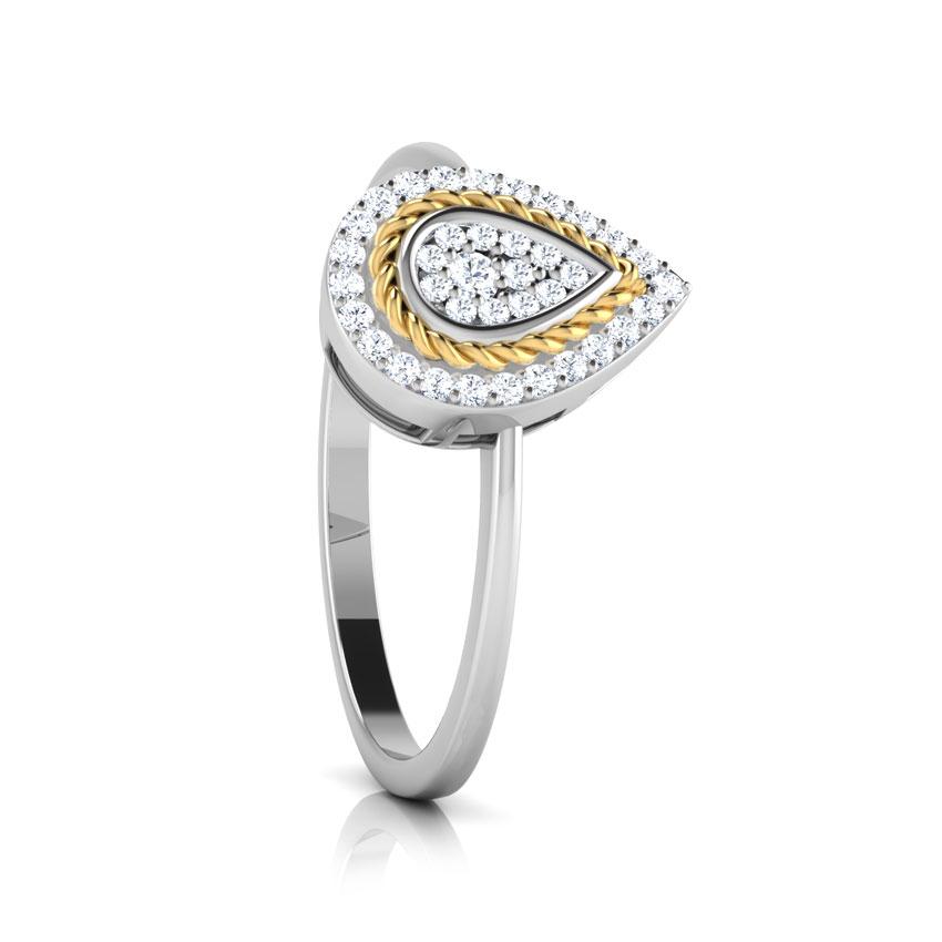 Olivia Filigree Pear Diamond Ring Olivia Filigree Pear Diamond Ring
