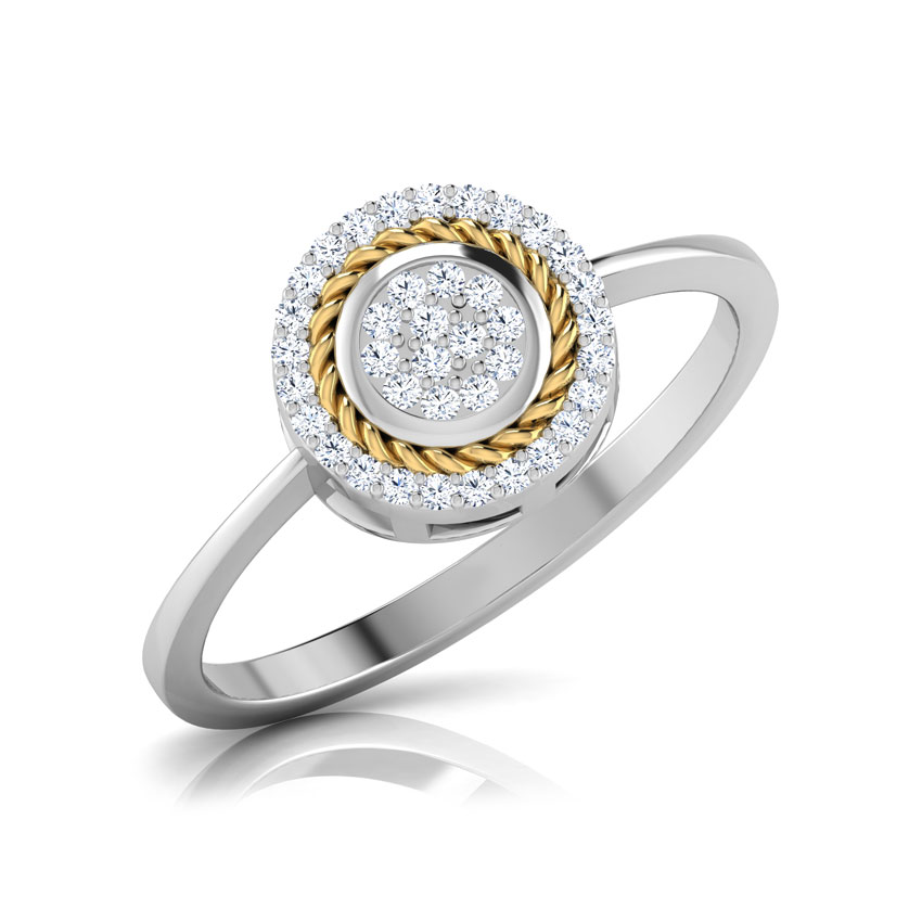 Ava Filigree Halo Ring
