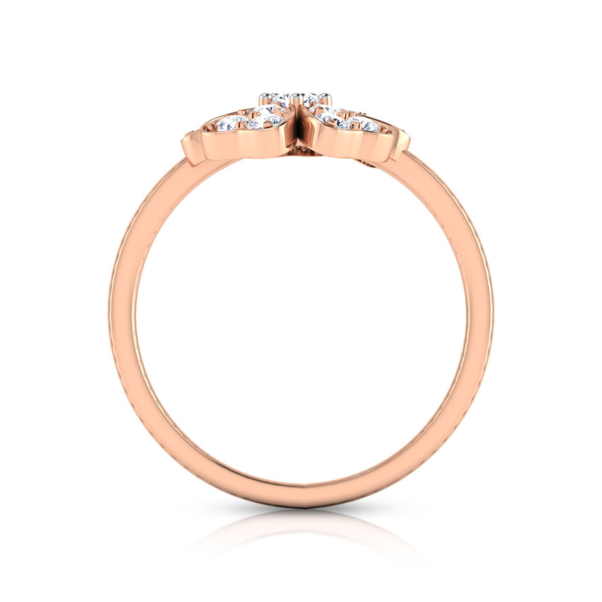 Clover Heart Flora Diamond Ring