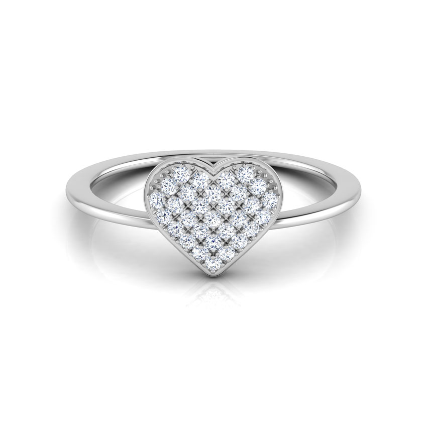Chloe Heart Cluster Diamond Ring Chloe Heart Cluster Diamond Ring