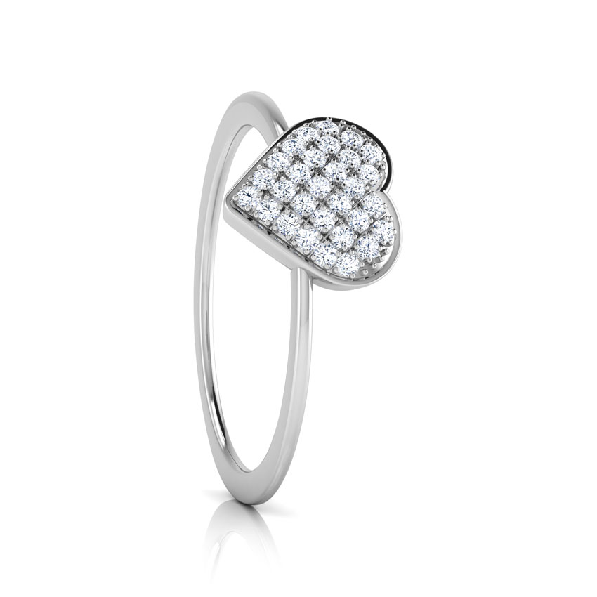 Chloe Heart Cluster Diamond Ring Chloe Heart Cluster Diamond Ring
