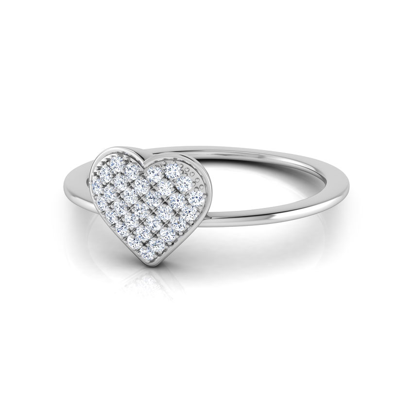 Chloe Heart Cluster Diamond Ring Chloe Heart Cluster Diamond Ring