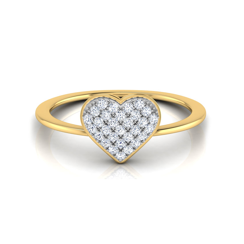 Chloe Heart Cluster Diamond Ring Chloe Heart Cluster Diamond Ring