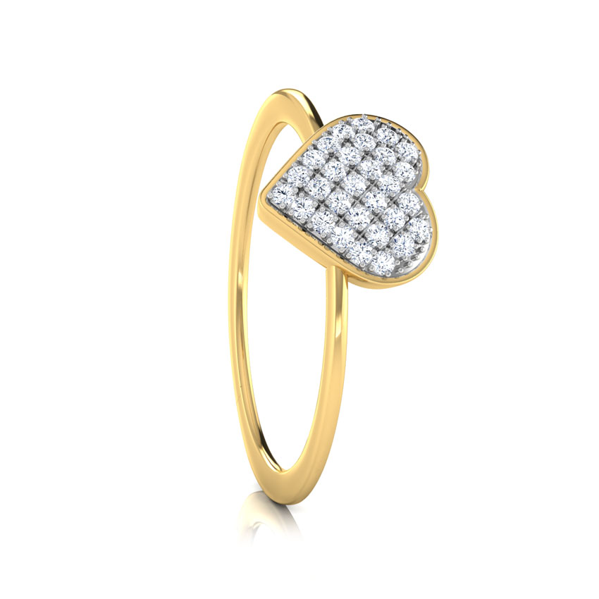 Chloe Heart Cluster Diamond Ring Chloe Heart Cluster Diamond Ring