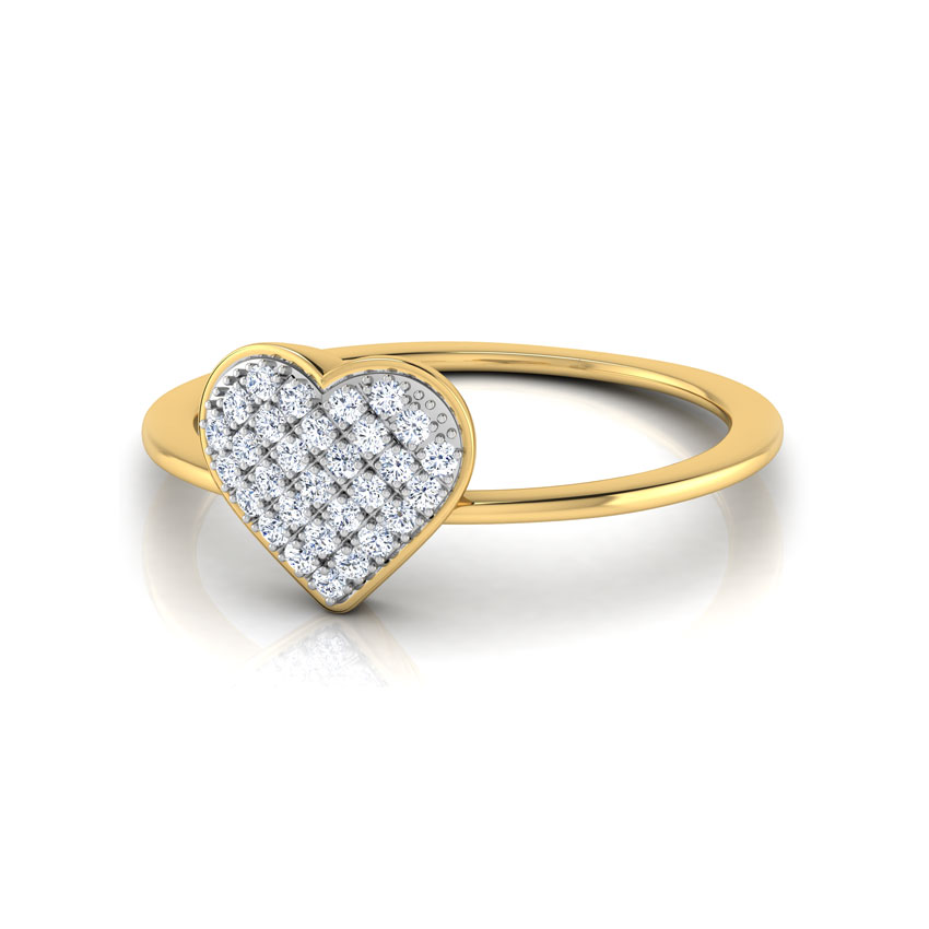 Chloe Heart Cluster Diamond Ring Chloe Heart Cluster Diamond Ring