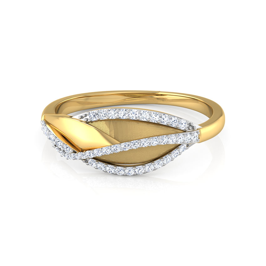 Bibi Leaf Diamond Ring