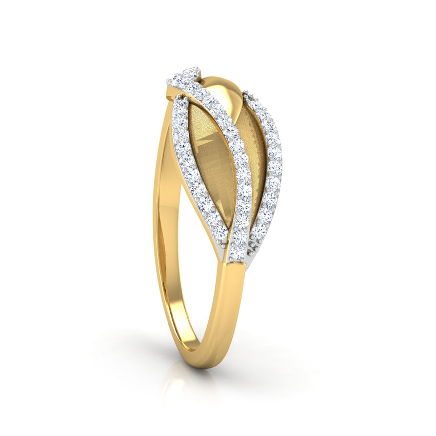 Bibi Leaf Diamond Ring