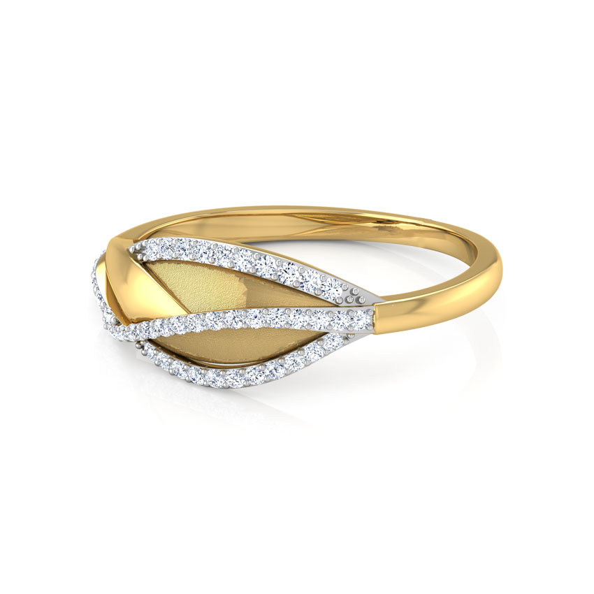 Bibi Leaf Diamond Ring