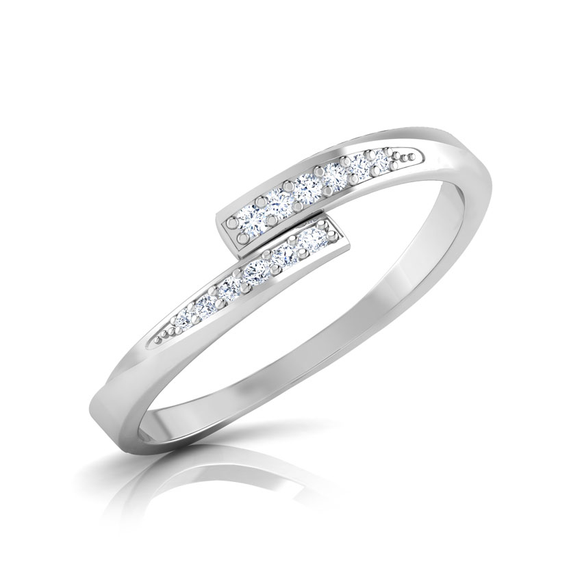 Diamond Rings 14 Karat White Gold Gloria Diamond Ring