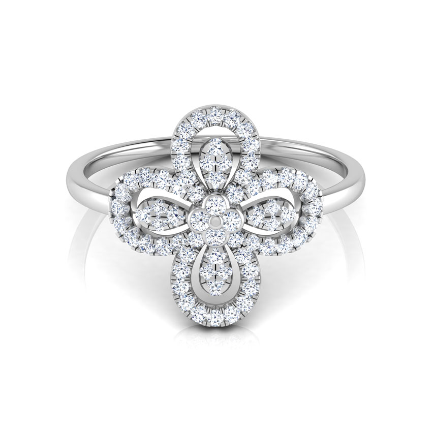 Nizana Floral Diamond Ring Nizana Floral Diamond Ring