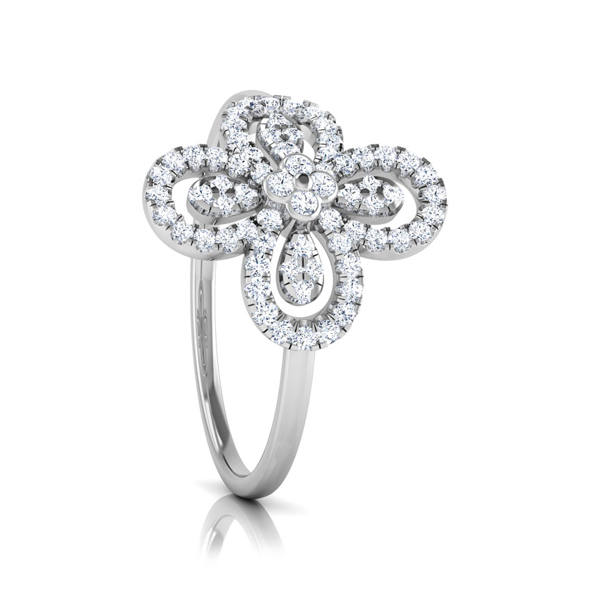 Nizana Floral Diamond Ring Nizana Floral Diamond Ring