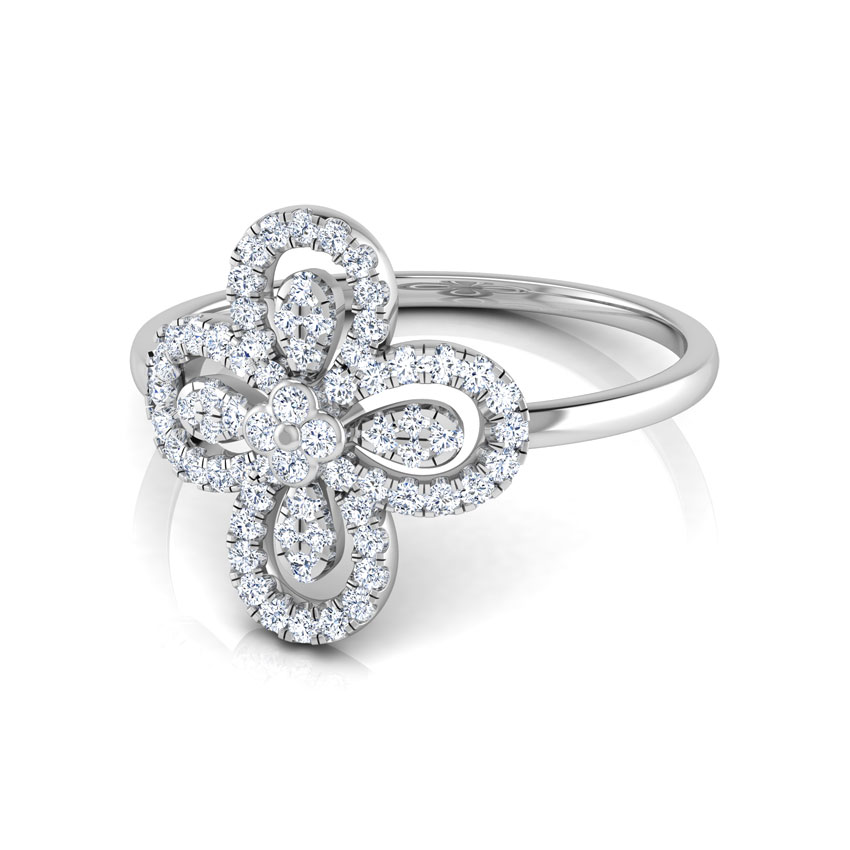 Nizana Floral Diamond Ring Nizana Floral Diamond Ring