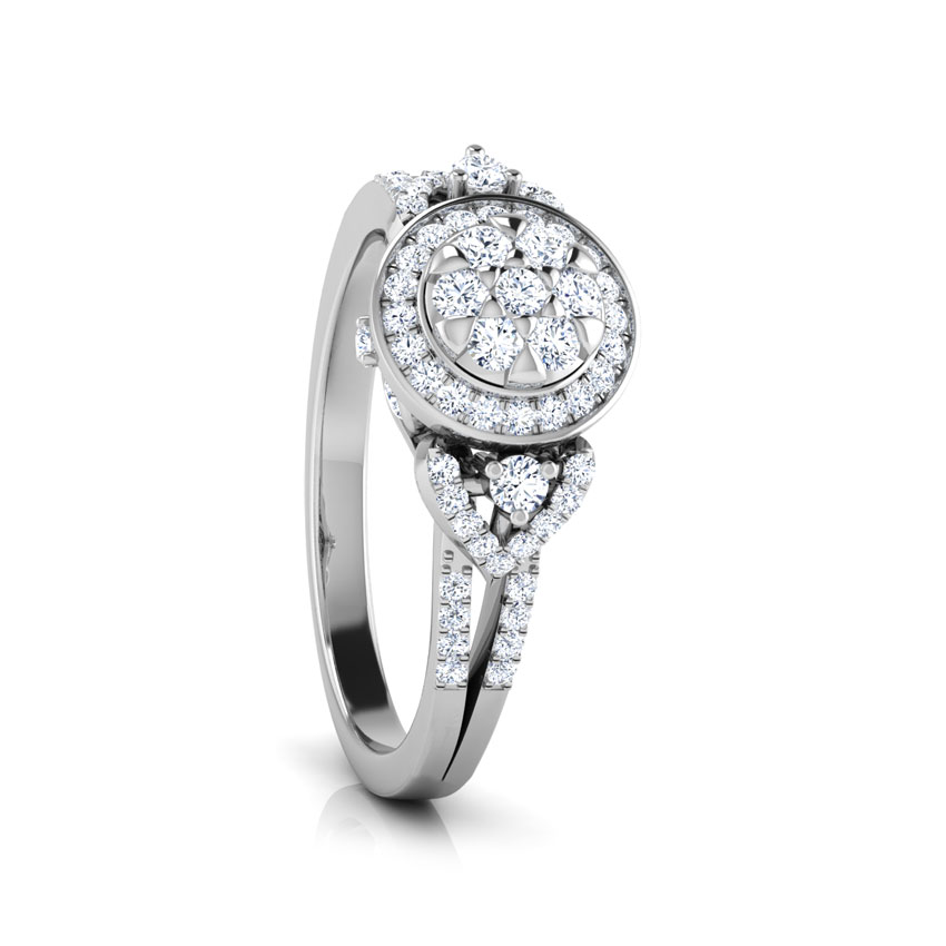 Becky Halo Diamond Ring