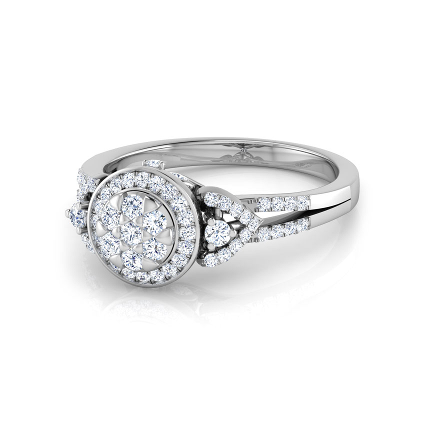 Becky Halo Diamond Ring