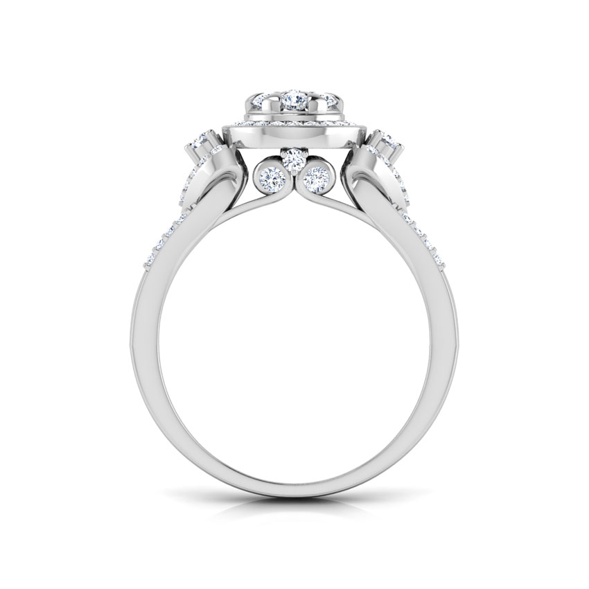 Becky Halo Diamond Ring