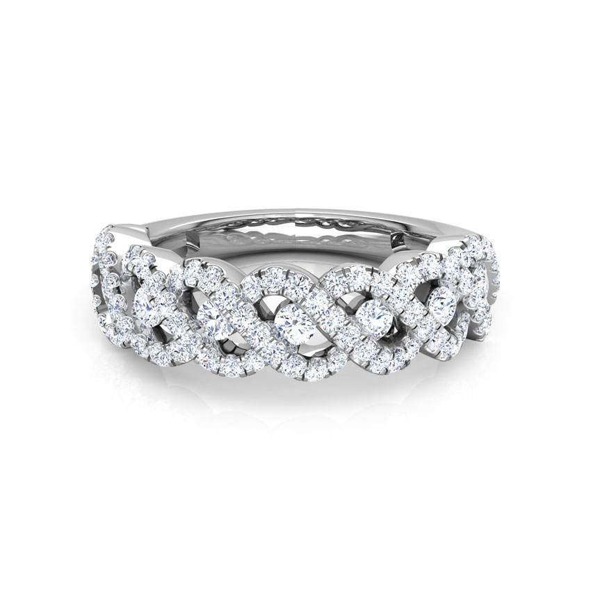Sophia Wave Diamond Band