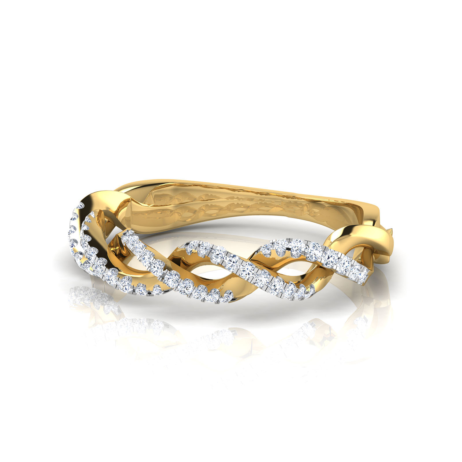 Spring Entwine Diamond Band Spring Entwine Diamond Band
