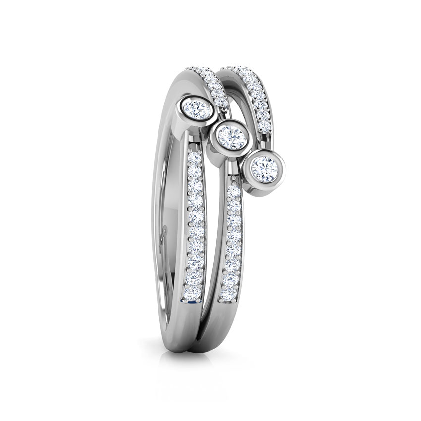 Missy 3 Row Diamond Band Missy 3 Row Diamond Band