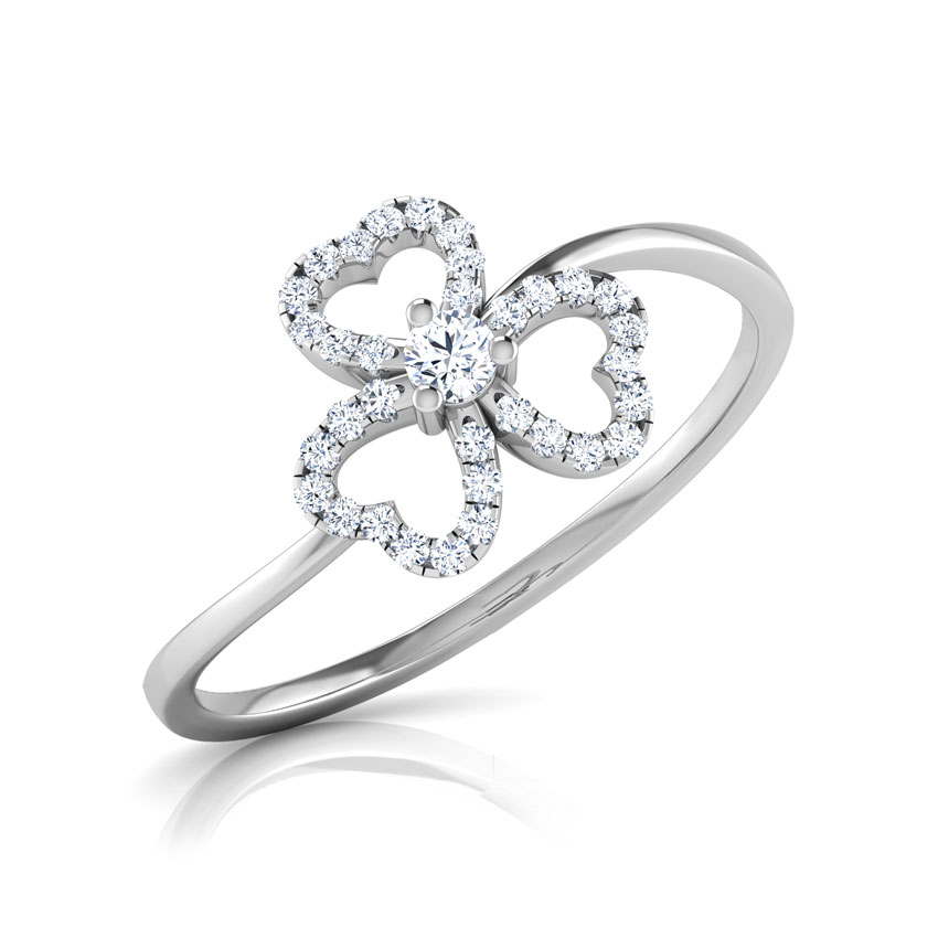 Makayla Clover Diamond Ring Makayla Clover Diamond Ring