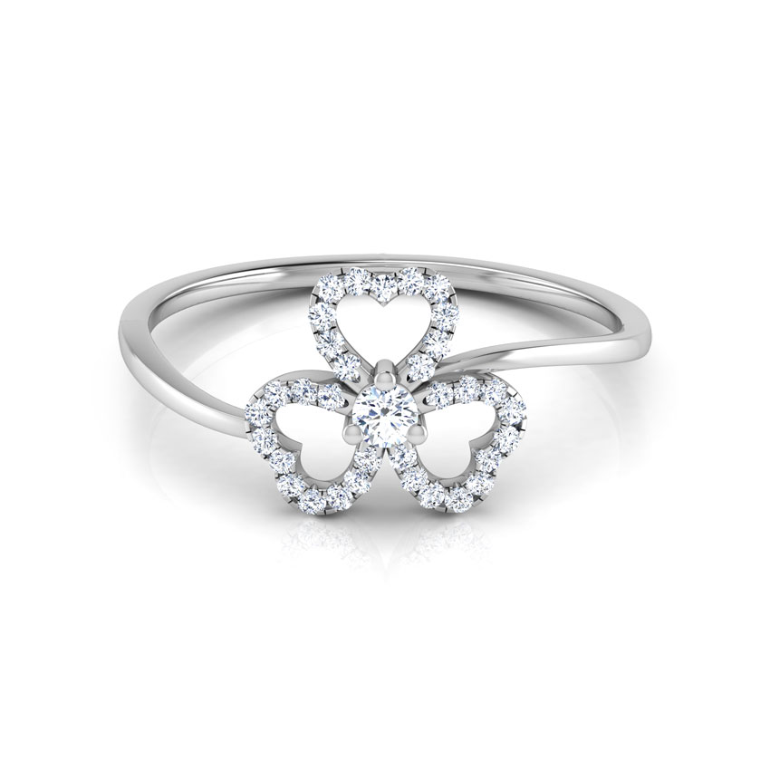 Makayla Clover Diamond Ring Makayla Clover Diamond Ring
