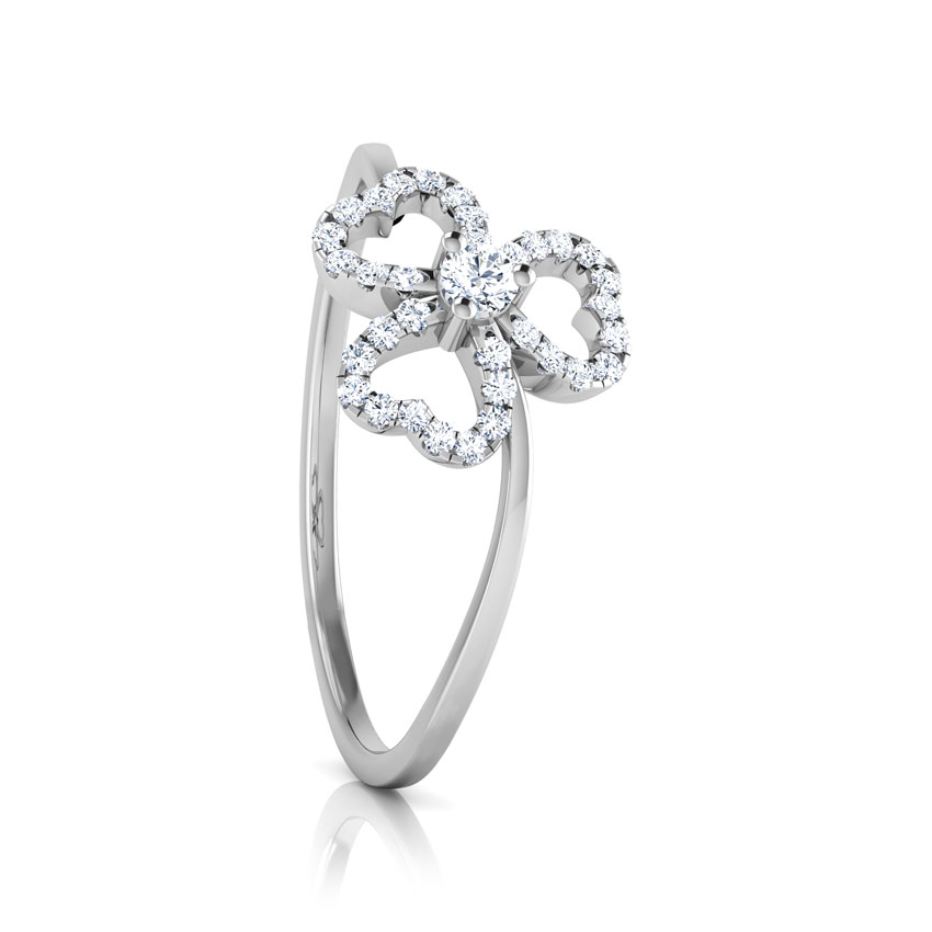 Makayla Clover Diamond Ring Makayla Clover Diamond Ring
