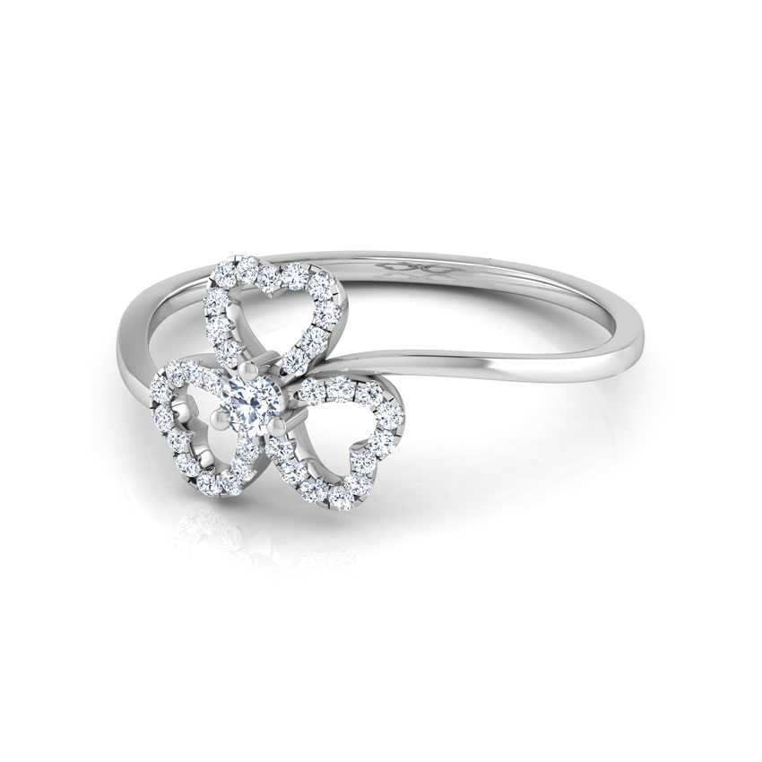 Makayla Clover Diamond Ring Makayla Clover Diamond Ring