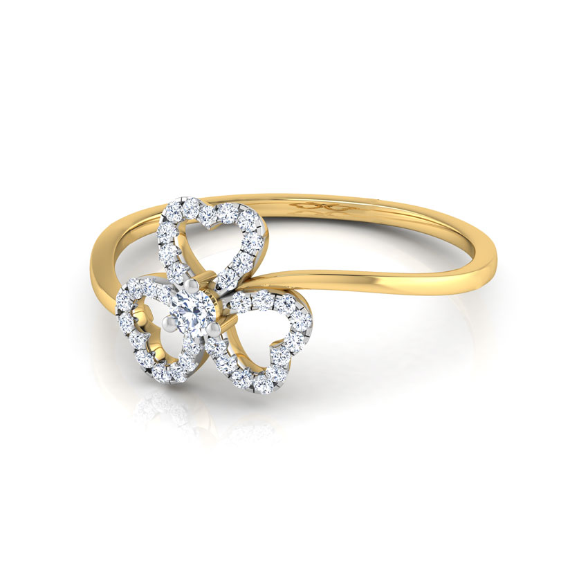 Makayla Clover Diamond Ring Makayla Clover Diamond Ring