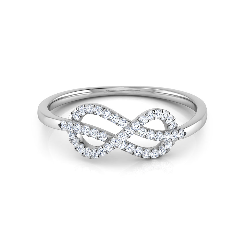 Caroline Intertwine Diamond Ring