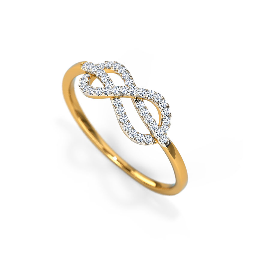 Caroline Intertwine Diamond Ring Caroline Intertwine Diamond Ring