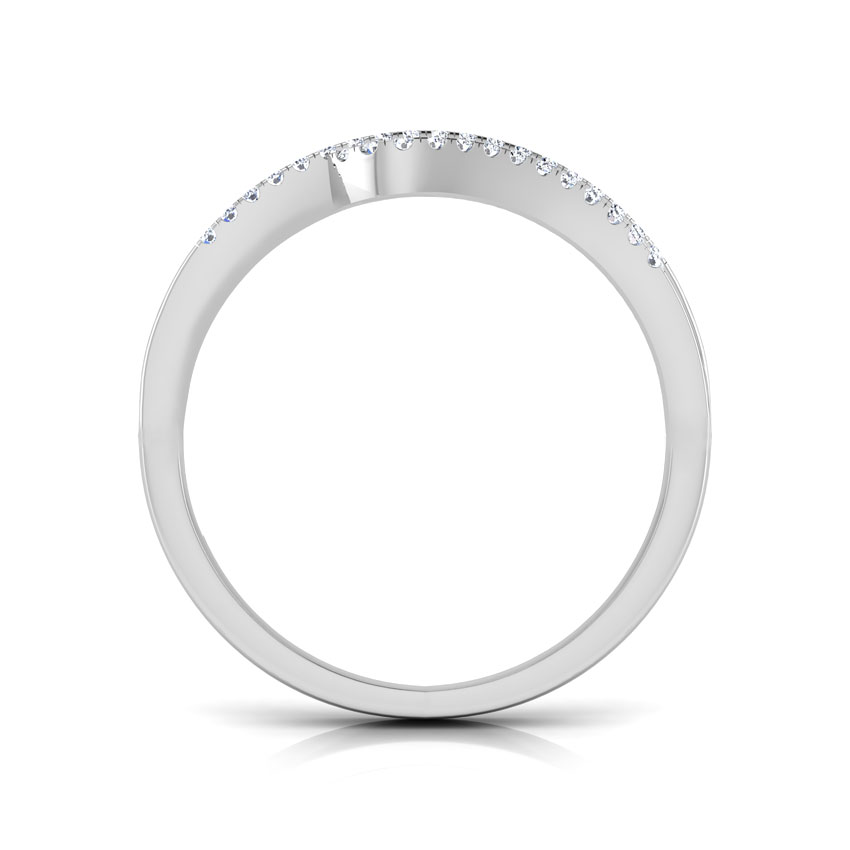 Elsa Overlapped Diamond Band
