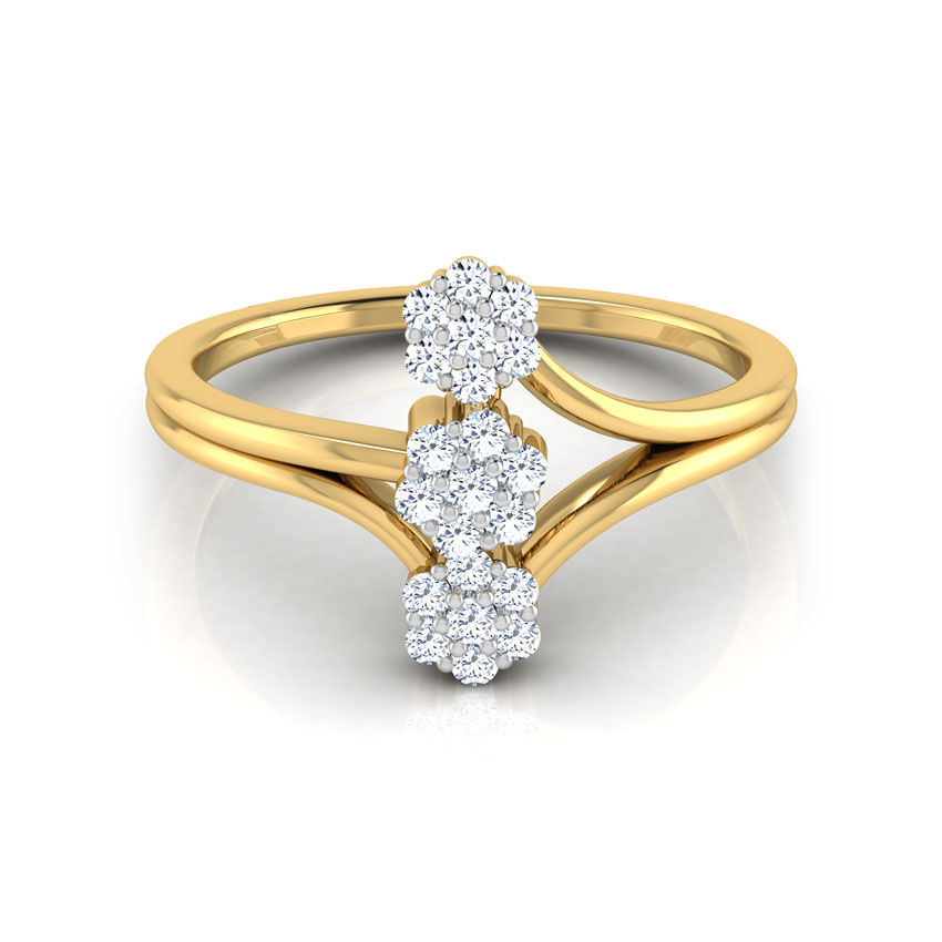 Misha 3 Cluster Ring