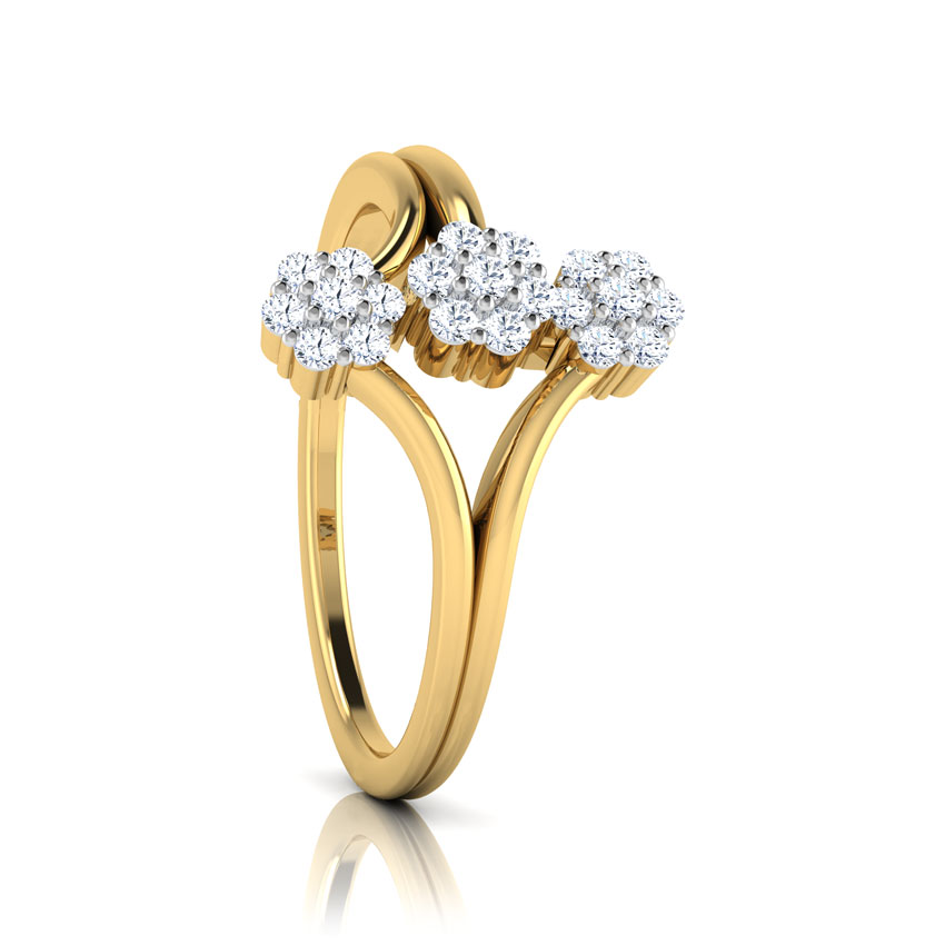 Misha 3 Cluster Ring