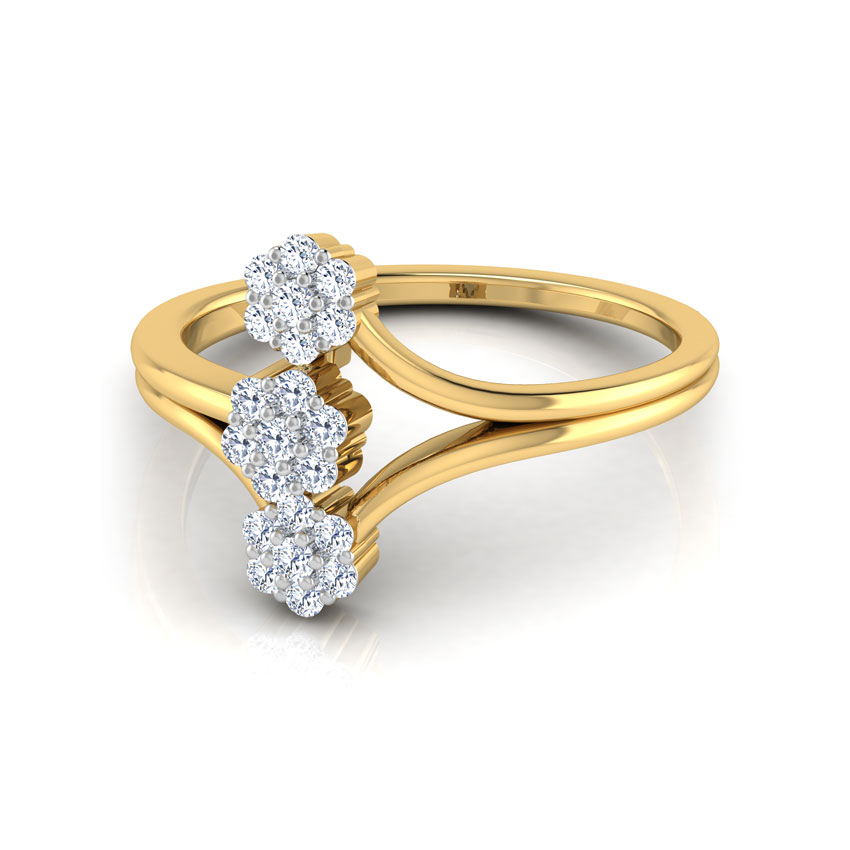 Misha 3 Cluster Ring