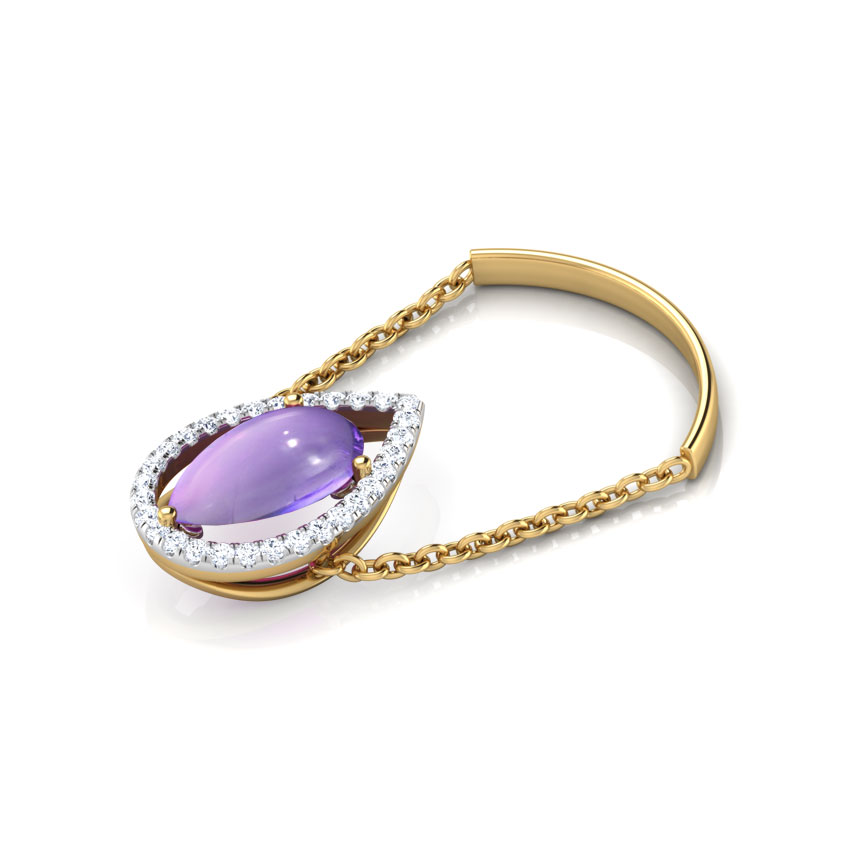 Iris Pear Ring