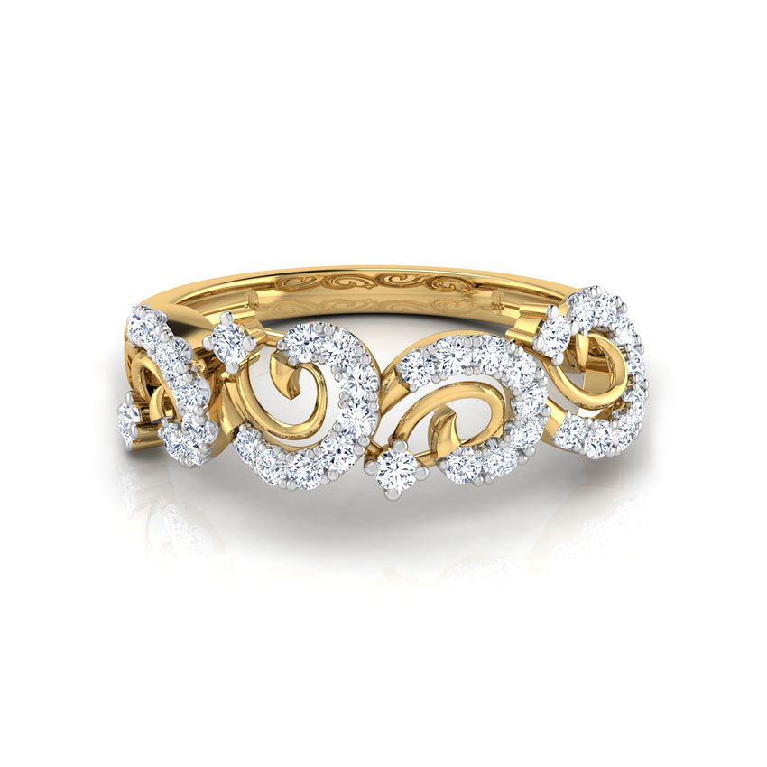 Tia Swirl Diamond Band Tia Swirl Diamond Band