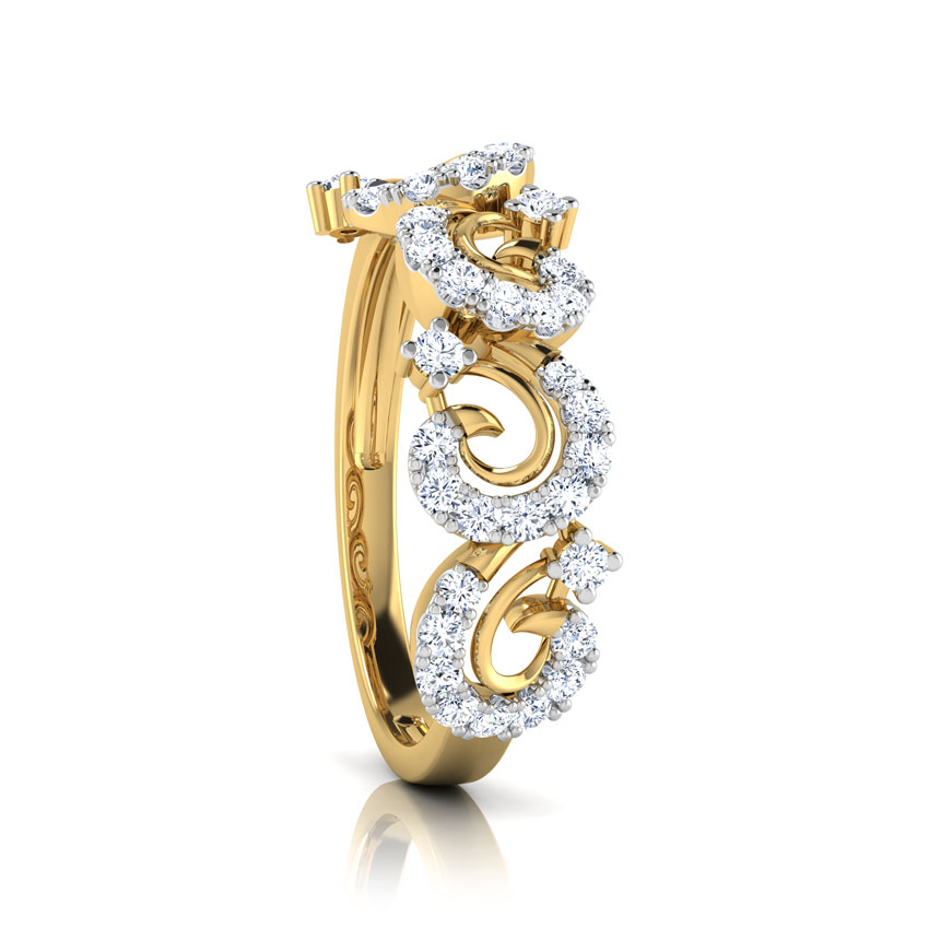 Tia Swirl Diamond Band Tia Swirl Diamond Band