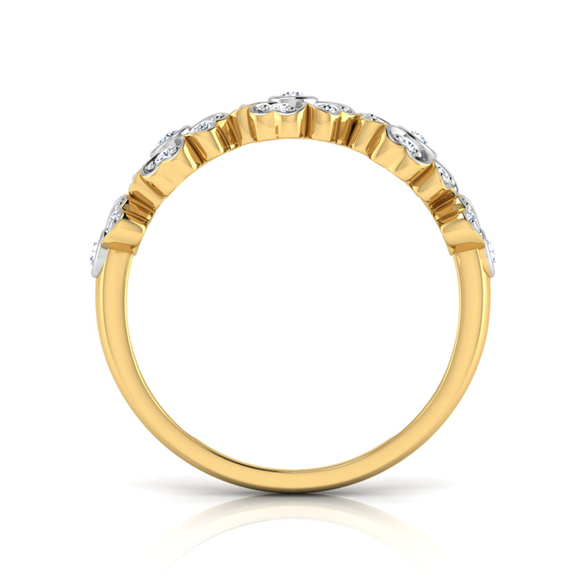 Flo Floral Diamond Band