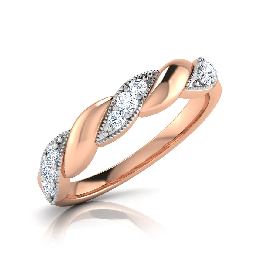 Chiba Love Twine Diamond Band