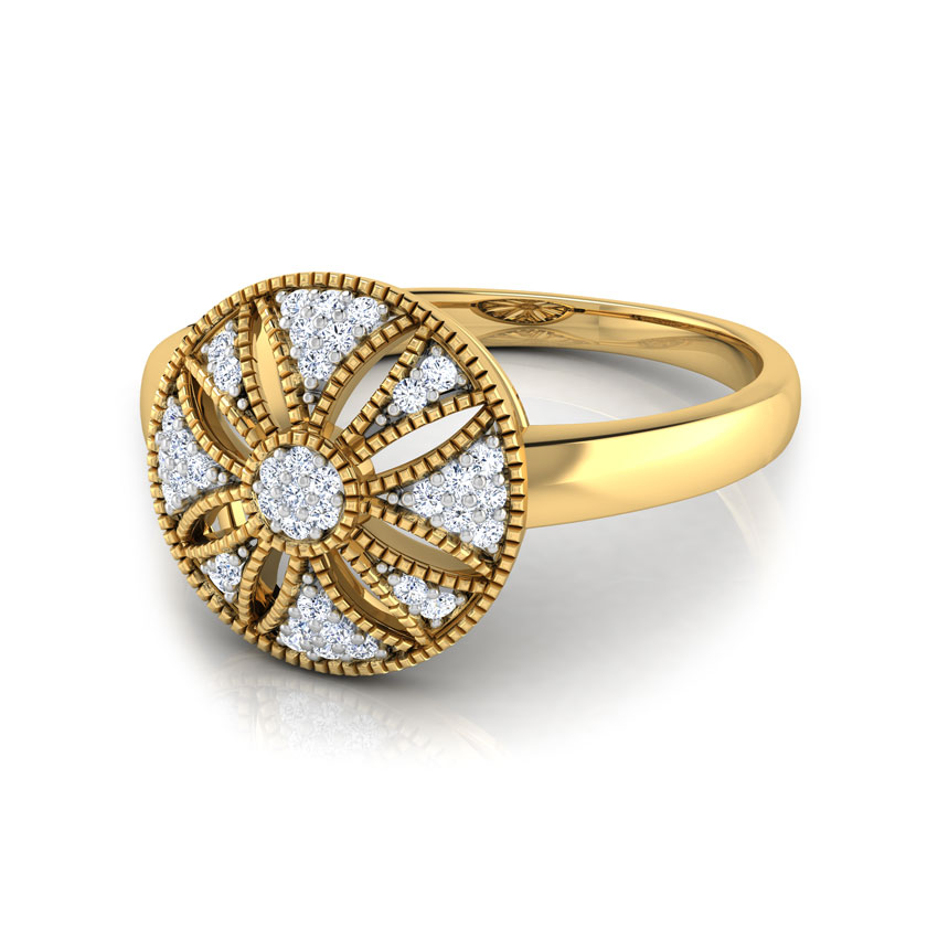 Flo Domed Diamond Ring Flo Domed Diamond Ring