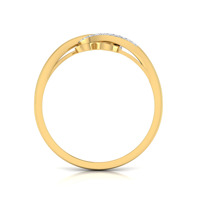 Suzy Intertwine Heart Diamond Ring