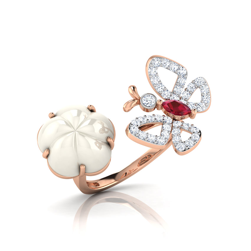 Helsy Bloom and Butterfly Ring Helsy Bloom and Butterfly Ring