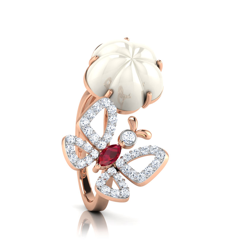 Helsy Bloom and Butterfly Ring Helsy Bloom and Butterfly Ring