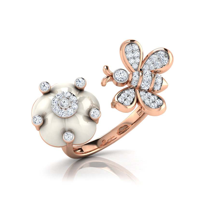 Celia Bloom and Butterfly Ring