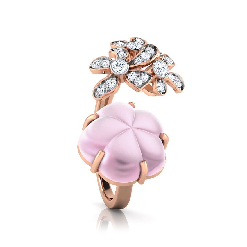 Geny Duo Floret Diamond Ring