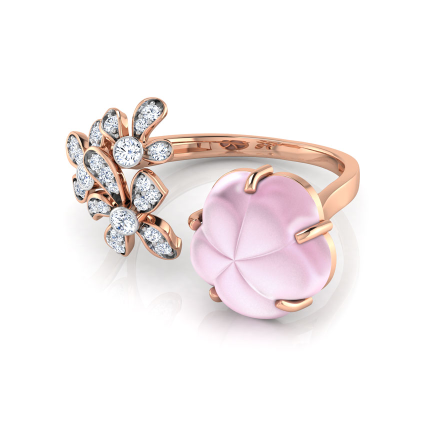 Geny Duo Floret Diamond Ring