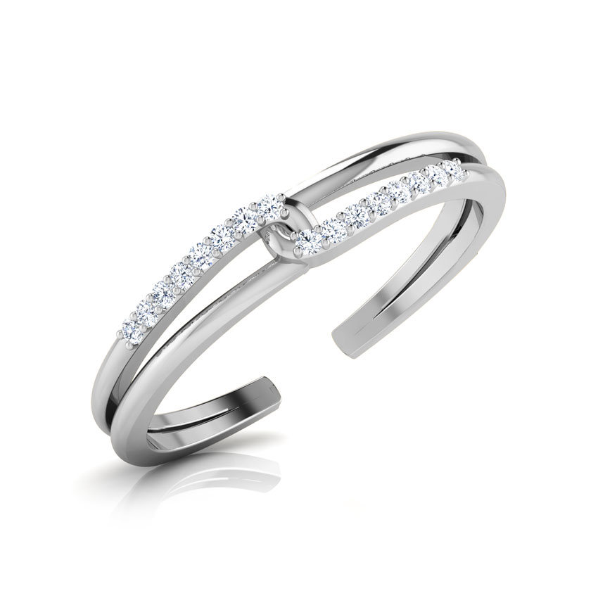 Interlinked Midi Ring